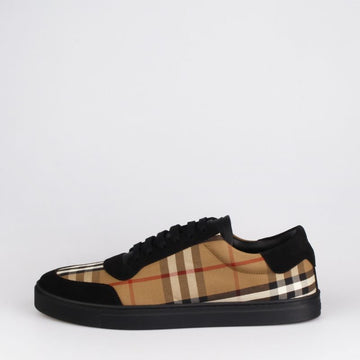Burberry Vintage Check Cotton Suede Sneakers 8061756 51635466