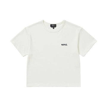APC Kurzarmshirt COHBQ F26390 TAE BLANC/DARK NAVY 94823368