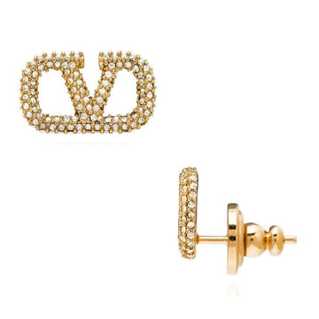 Valentino Garavani V Logo Crystal Women's Earrings 150543637