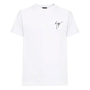 GIUSEPPE ZANOTTI 刺繍ロゴTシャツ ホワイト IRU0007 002 154325929