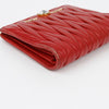 Miu Miu Quilted Logo Wallet 154218893 [P]