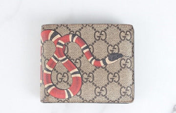 Gucci Snake Wallet Brown S 154326617