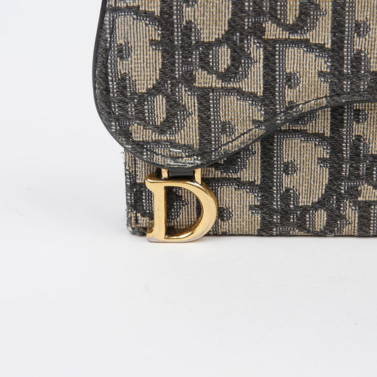 Dior Oblique Accordion Saddle Card Holder S5644CTZQ 154218899 [P]