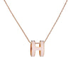 HERMES -ベーカリーセット- 26SS ポップアシュ ミニ ネックレス ローズゴールド ローズ H147992FO85 154326808 [P]