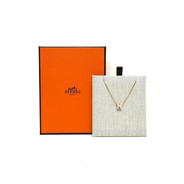 HERMES -ベーカリーセット- 26SS ポップアシュ ミニ ネックレス ローズゴールド ローズ H147992FO85 154326808