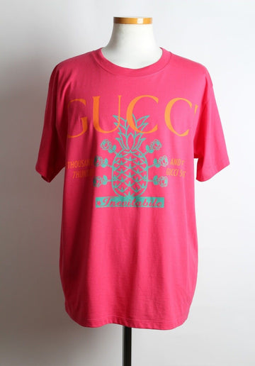 Gucci Pineapple Print T-shirt S Grade 154326926
