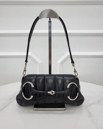 Gucci Quilted Horsebit Chain Small Bag 764339 154327221