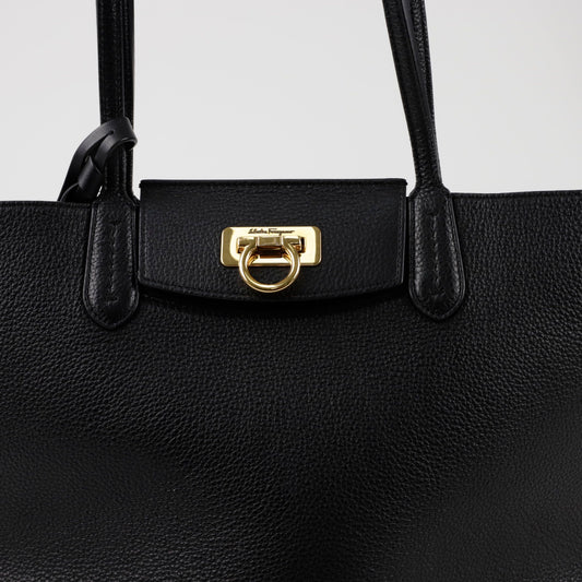 Salvatore Ferragamo Gancini Travel Small Tote Shoulder Bag I376 21 154162209 [P]