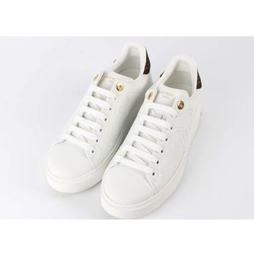 LOUIS VUITTON モノグラムタイムアウトスニーカー ホワイト 36 154329895