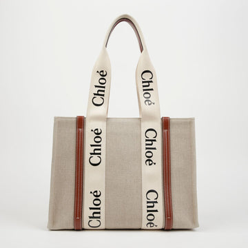Chloe Woody Medium Tote Bag 154026336