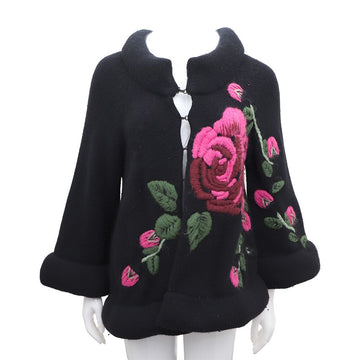 Kenzo Floral Embroidered Knit Cardigan Jacket 16874465 154386813