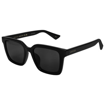 Gucci Sunglasses GG1582SK 001 Asian Fit Acetate Black Unisex 129283304