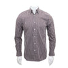 ZEGNA Braun gestreiftes Hemd kk57332426 154387640 [P]