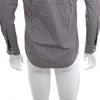 ZEGNA Braun gestreiftes Hemd kk57332426 154387640 [P]