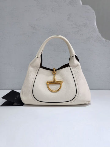 Gucci Medium Softbite White Tote Bag 25 837467 154387871