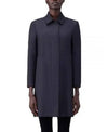 THOM BROWNE Woll-Mantel aus Super 120 Twill FDSE25A 00626 015 152200996 [P]