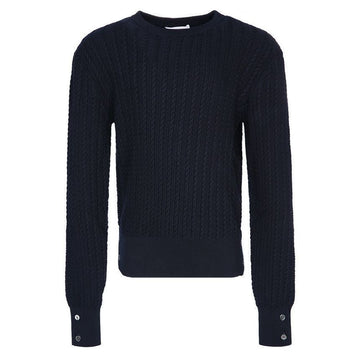 Thom Browne Classic Cable Knit Sweater 6A8A 49980790