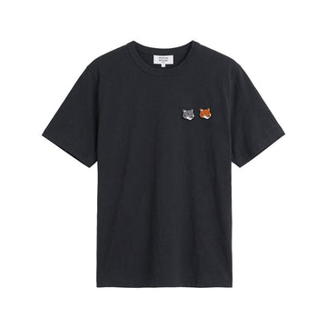 MAISON KITSUNE Doppelter Fuchskopf T-Shirt 154388216