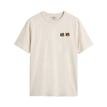 MAISON KITSUNE Doppelter Fuchs-Head T-Shirt 154388217