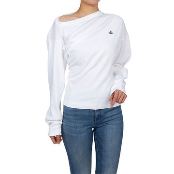 VIVIENNE WESTWOOD [限定販売/30点限定] 26SS HEBO ドレープ ロングスリーブ Tシャツ 3G01003Y J009C A401 154388892