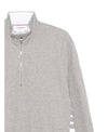 THOM BROWNE Klassischer 4-Bar-Jersey-Halfzip-Pullover 26SS 152201352 [P]