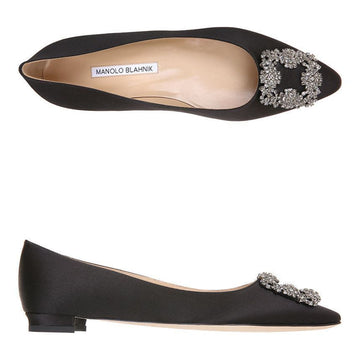 MANOLO BLAHNIK 25SS 9XX 0348 0053 BLCK FMC フラットシューズ 119959599