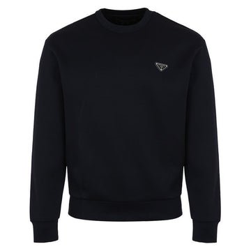 PRADA Triangle-Logo Sweatshirt 11OQ F0008 140336156
