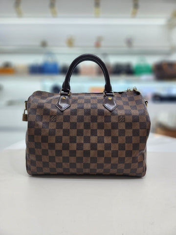 Louis Vuitton Damier Bandoulière Speedy 30 Tote and Shoulder Bag 41367 154390282