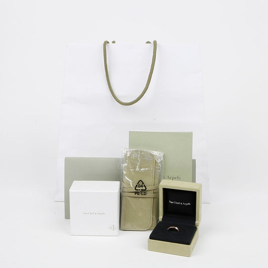VAN CLEEF & ARPELS ジュール シグニチャー エトワール ウェディング リング 50号 1P 154025839 [P]