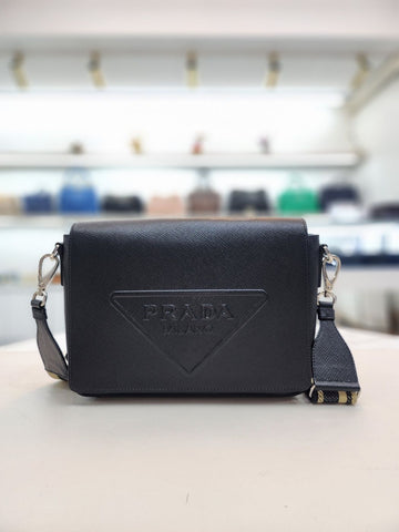 PRADA Saffiano Leder Schulter- und Crossbody-Tasche 2VD046 154390775