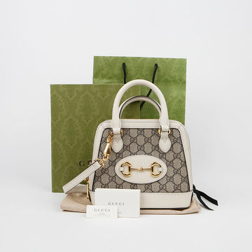 Gucci Horsebit 1955 Mini Tote Shoulder Bag 154029779