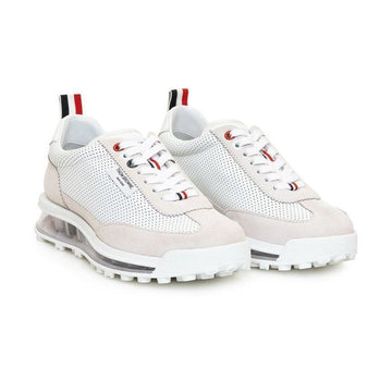 THOM BROWNE テックランナークリアソールスニーカー 05584 100 48463287