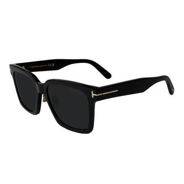 Tom Ford Sunglasses TF1160K 01A Asian Fit Square Horn Frame 154317595