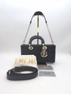 DIOR レディース ディジョイ ミディアム ブラック (M0540ONGE) 状態 A+ 154401702 [P]
