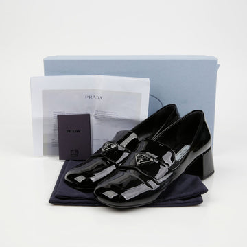 PRADA 三角ロゴローファー 35.5 155269826