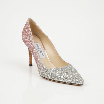JIMMY CHOO ロミ 85 ポンプヒール 38サイズ 154029225
