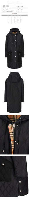 BURBERRY ROXBY ダイヤモンド キルティング ジャケット ブラック 8072670 72619037 [P]