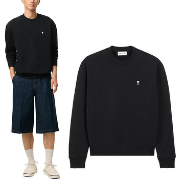 AMI Heart Logo Sweatshirt HSW763 730 154402506