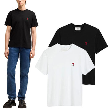 AMI ハートロゴTシャツ BFUTS035 724 154403045