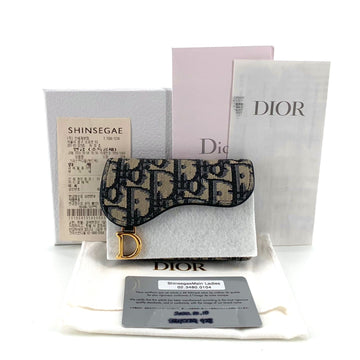 DIOR ディオールオブリークサドルカードケース 154422357