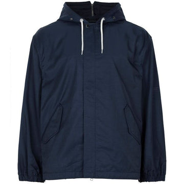 NANAMICA Hooded Zip Jacket aus Nylon-Twill in Navy 154422455
