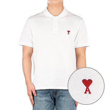 AMI Herren Polo T-Shirt mit Herzlogo 154423446