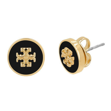 TORY BURCH Ohrringe Kira Circle Logo Emaille Studs 153570483