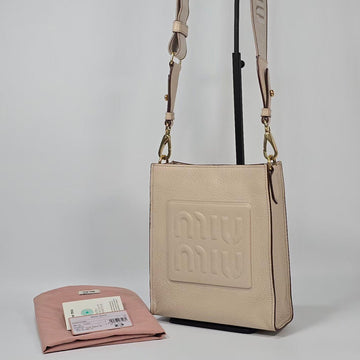 MIU MIU Madras Leder Schultertasche 154427639