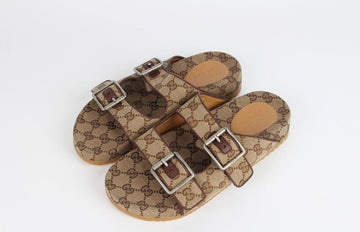GUCCI Slides Sandalen Braun 5(240) 154429190