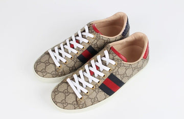 Gucci GG Supreme Ace Sneakers Brown 36(230) 154429226