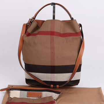 BURBERRY Medium Schultertasche in Braun 154430222