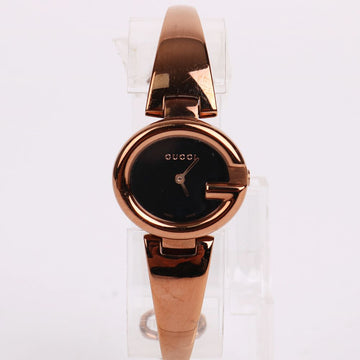 GUCCI G-Frame Bangle Armbanduhr mit schwarzem Zifferblatt 154430481