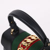 Gucci Black Sylvie Two-Strap Mini Crossbody Bag 470270 154430555 [P]