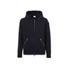 MONCLER ロゴ ウール フーデッド ジャケット ネイビー 9B000 16 M1115 778 56072057 [P]